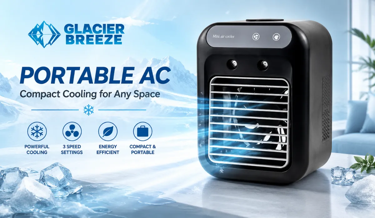 Key Features Of Glacier Breeze Portable AC
